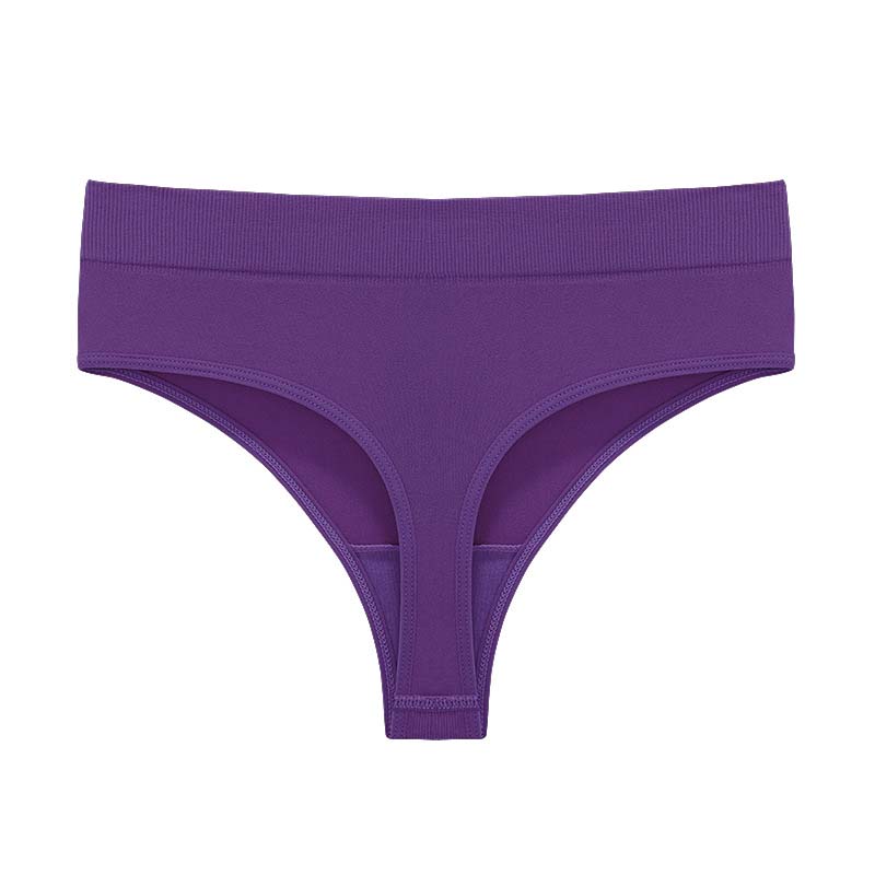 💖Black Friday Mega Deal – 50% off!💖 Women's Seamless Ribbed Thong Underwear (3-Pack)