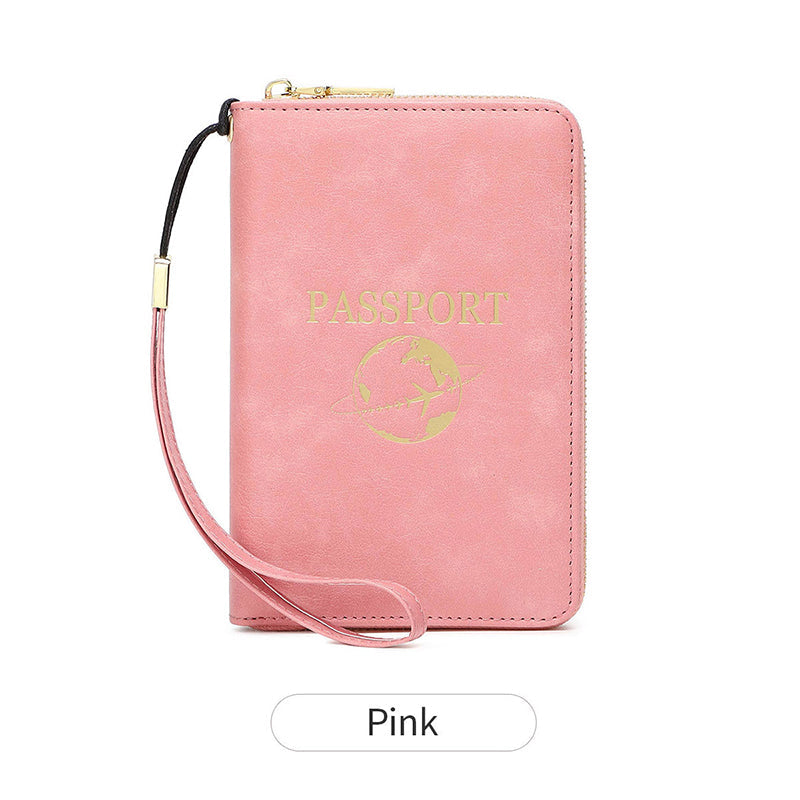 RFID Blocking Travel Passport Wallet
