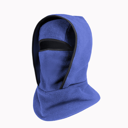 3-in-1 Thermal Fleece Balaclava Ski Mask & Hooded Neck Gaiter – Windproof Winter Face Cover & Helmet-Compatible Beanie for Skiing, Cycling & Outdoor Cold