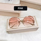 Fashion Vintage UV400 Ladies Oversized Square Sunglasses