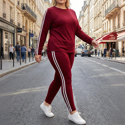 🏃‍♀️Women's 2-Piece Long Sleeve Tracksuit Set