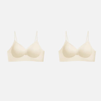 Wireless, Seamless Bra with Adjustable Straps