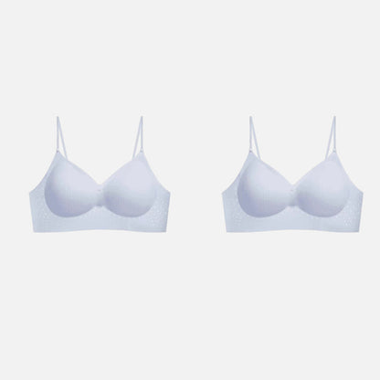 Wireless, Seamless Bra with Adjustable Straps