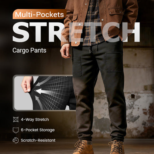 🔥 Gorąca wyprzedaż -50% 👖 MultiPants – Wielofunkcyjne, wysokorozciągliwe i wytrzymałe spodnie cargo z wieloma kieszeniami