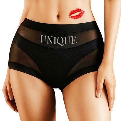 ✨ [Buy 1 Get 1 Free] Ultra-Sheer Mesh Tummy Control Shaping Panties – Butt-Lifter Boyshorts with 100% Pure Silk Gusset