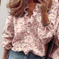 👚 TERAZ 50% ZNIŻKI! 🌸 Damska bluzka z falbanami i rękawami typu „lantern” – urocza, luźny krój i uniwersalna (rozmiary S–XL) 🍃