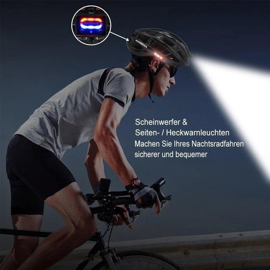 🚲Kask rowerowy z oświetleniem LED: neutralny design, wygodny i elastyczny⛑️