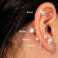 ✨Sparkling Diamond Ball Stud Earrings