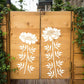 🔥Summer Sale -49% OFF🌻Garden Fence Large Flower Stencils🖌️DIY decoration