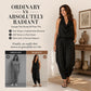 🎁New Arrivals 50% OFF💥 Sleeveless Cowl Neck Jumpsuit – Halter, Wide-Leg, Elegant 🍷