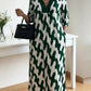 Elegancka sukienka maxi w stylu casual – z dekoltem w serek, idealna na co dzień ✨