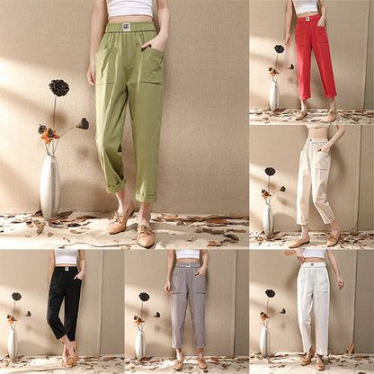 【M-4XL】✨Cienkie 9-minutowe spodnie z prostymi nogawkami