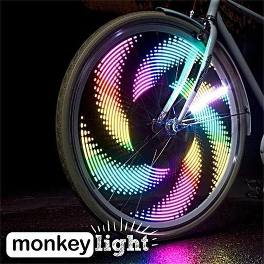 🚲3D rower Spoke LED światła