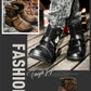 Best gift - men's leather boots in western cowboy style