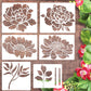 🔥Summer Sale -49% OFF🌻Garden Fence Large Flower Stencils🖌️DIY decoration