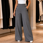 Highline – Sailor-Button Wide-Leg Trousers