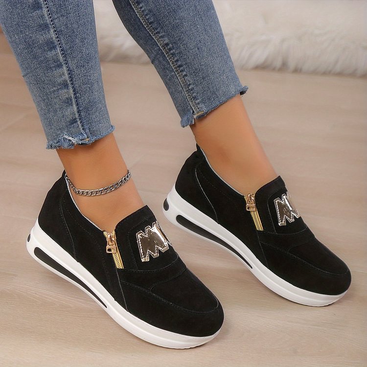 💎 Baskets Orthopédiques à Plateforme pour Femmes – Soutien Triple Voûte, Semelle Antidérapante & Confort Pieds Nus 🥿👣