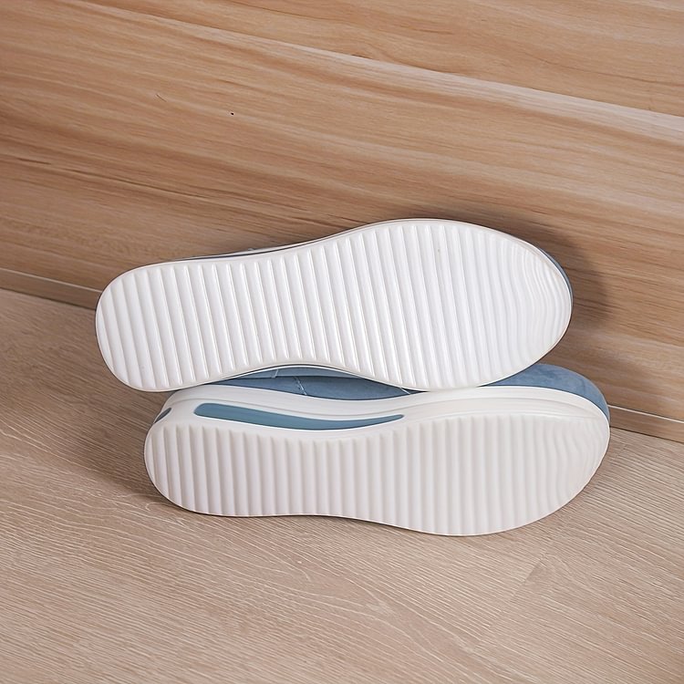 💎 Baskets Orthopédiques à Plateforme pour Femmes – Soutien Triple Voûte, Semelle Antidérapante & Confort Pieds Nus 🥿👣