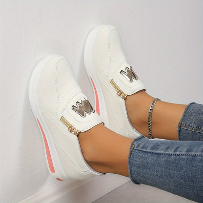 💎 Baskets Orthopédiques à Plateforme pour Femmes – Soutien Triple Voûte, Semelle Antidérapante & Confort Pieds Nus 🥿👣