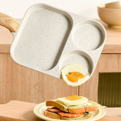 🍳Trzy w jednym — patelnia z powłoką nieprzywierającą