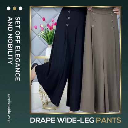 🔥Exclusive 2026 Luxury Sale✨ The Perfect Fit: Flowy & Flattering Pleated Wide Leg Pants