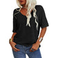 🔥 Bestseller 2026 | Klasyczny T-shirt z dekoltem w serek | Styl bez wysiłku 👗 【-50%】