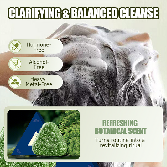 🔥 Naturalny szampon w kostce wzmacniający włosy 🌿✨