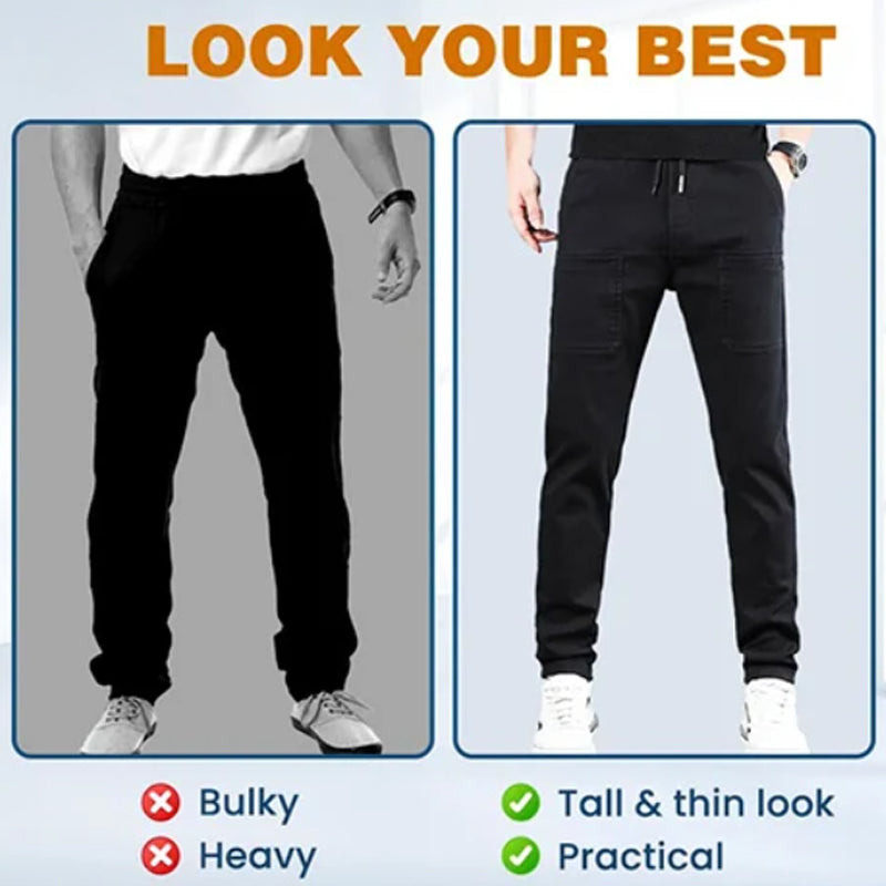 Men's 4-Way Stretch Multi-Pocket Everyday Cargo Pants