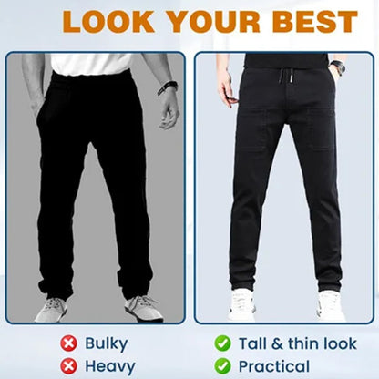 Men's 4-Way Stretch Multi-Pocket Everyday Cargo Pants