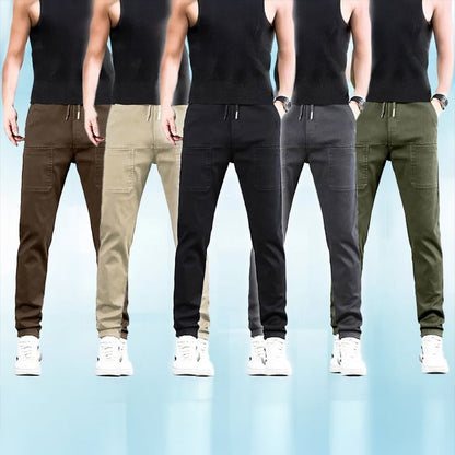 Men's 4-Way Stretch Multi-Pocket Everyday Cargo Pants