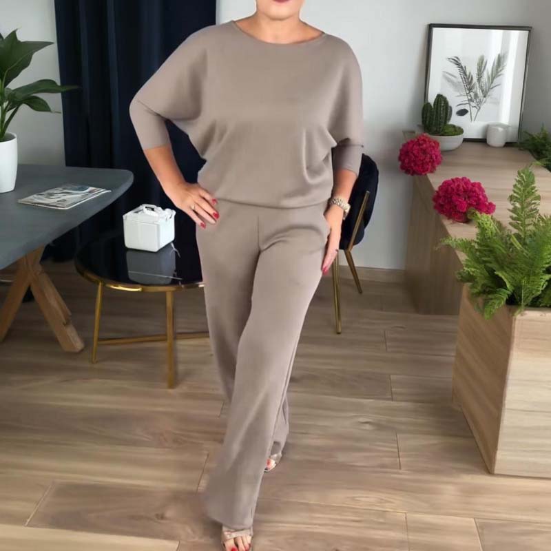 Women's Elegant 3-Piece Lounge & Travel Set (Cardigan, Top & Pants)