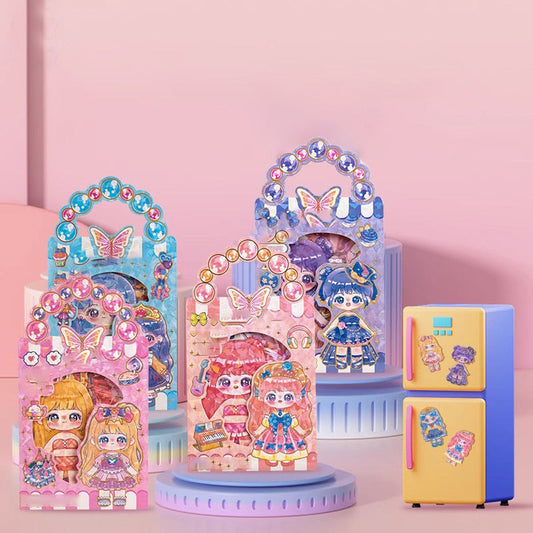 Magnetyczne Lalki do Przebierania dla Dzieci