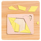 🧠🧩Drewniana gra logiczna Tangram