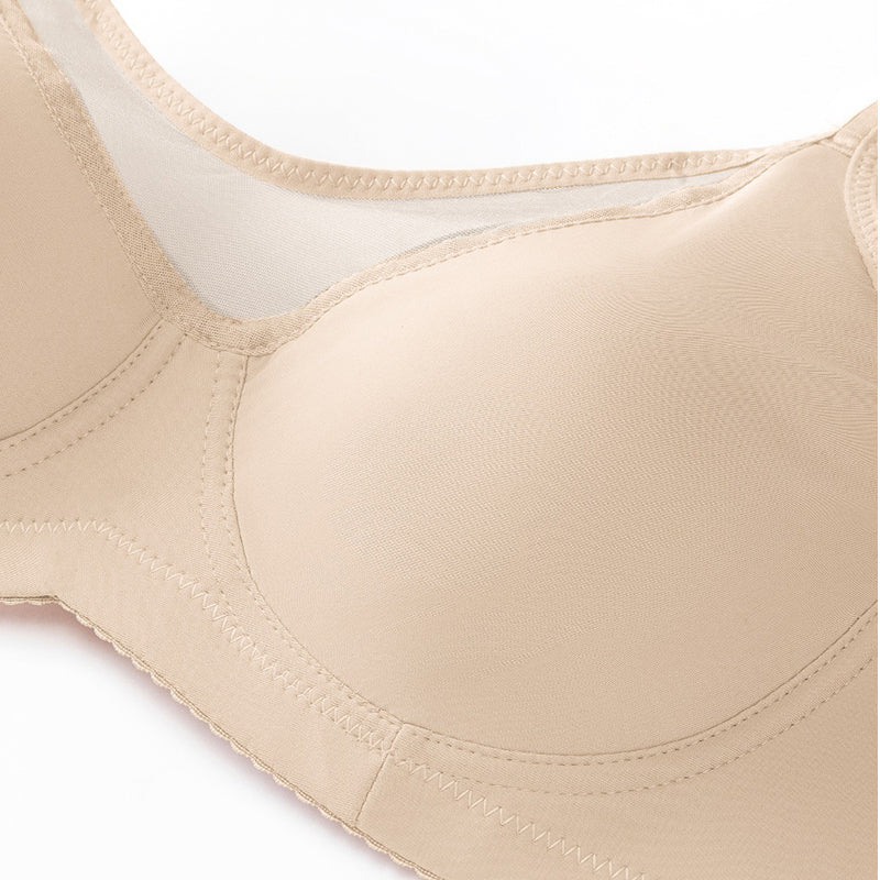 Women's Plus Size Cooling Minimizer Bra - Full Coverage & Breathable Support