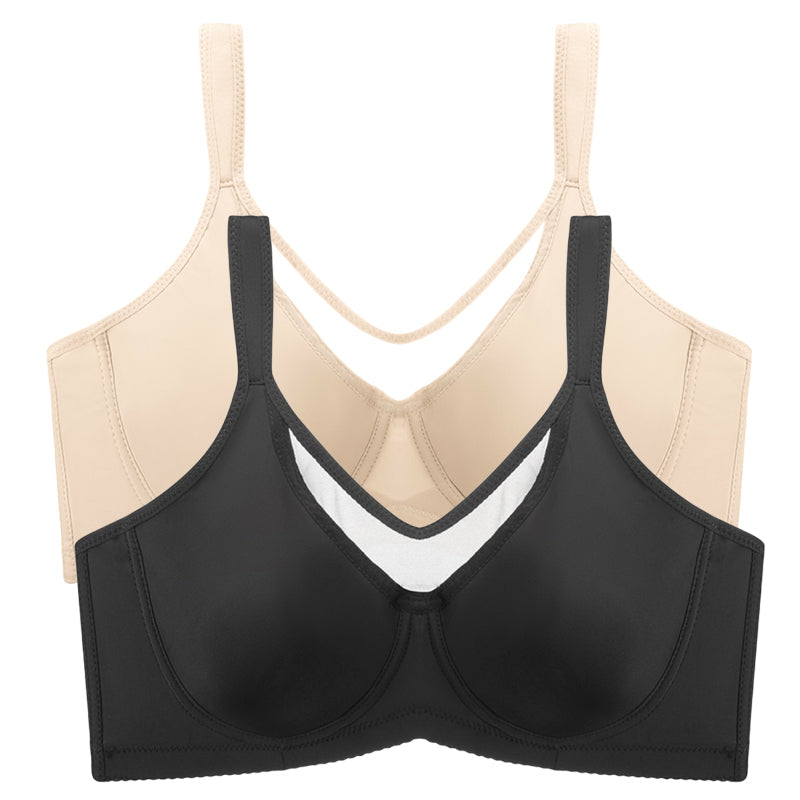 Women's Plus Size Cooling Minimizer Bra - Full Coverage & Breathable Support