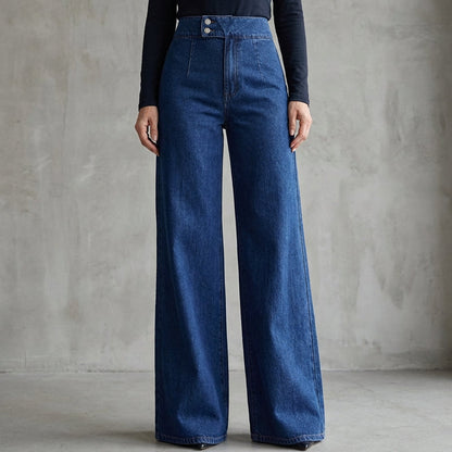 🔥Hot Sale 60% OFF!!⚡50K+ SOLD🔥Women's High-Waist Wide-Leg Jeans