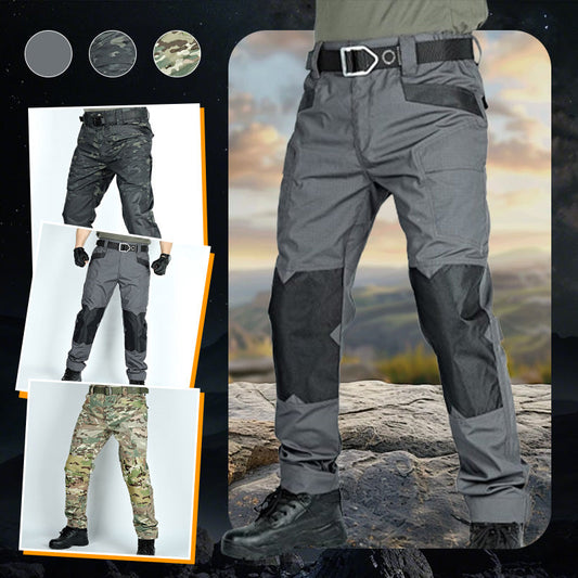 Męskie spodnie bojowe w stylu militarnym