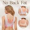 Women's Seamless Wireless Push-Up Bra with Back Smoothing & Natural Lift
