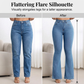 👖 Damskie Jeansy z Wysokim Stanem – Elastyczne i z Szerokimi Nogawkami! ✨💙