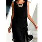 👗Nowość💟Elegancka damska sukienka bez rękawów z warstwami