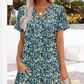 👗Nowość❣️Damska sukienka codzienna o luźnym kroju z krótkim rękawem