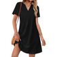 👗Nowość❣️Damska sukienka codzienna o luźnym kroju z krótkim rękawem