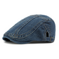 Czapka typu newsboy z dżinsu unisex