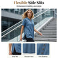 Damski, przewiewny, casualowy top w stylu jeansowym