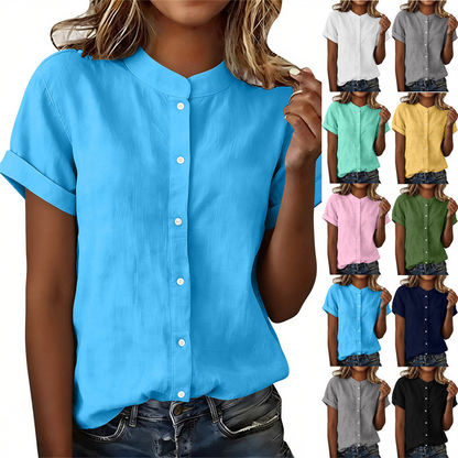 Damski Casual Button Down Shirt