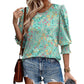 Damskie Casual Bluzy z Trzy Czwarte Rękawem