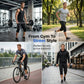 Męskie, szybkoschnące spodenki sportowe typu capri