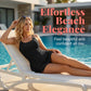 Double Strap Ruched Skirted Swimsuit