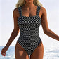 Women's Modern Printed One-Piece Swimsuit