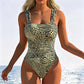 Women's Modern Printed One-Piece Swimsuit